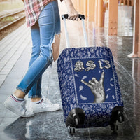Luggage Covers Blue Bandana RLT8 - Wonder Print Shop