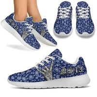 Sport Sneakers Blue Bandana RLT8 - Wonder Print Shop