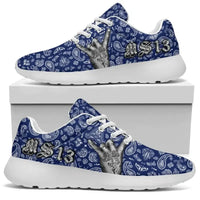 Sport Sneakers Blue Bandana RLT8 - Wonder Print Shop
