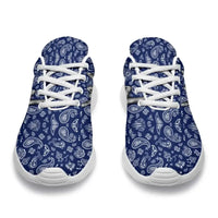 Sport Sneakers Blue Bandana RLT8 - Wonder Print Shop