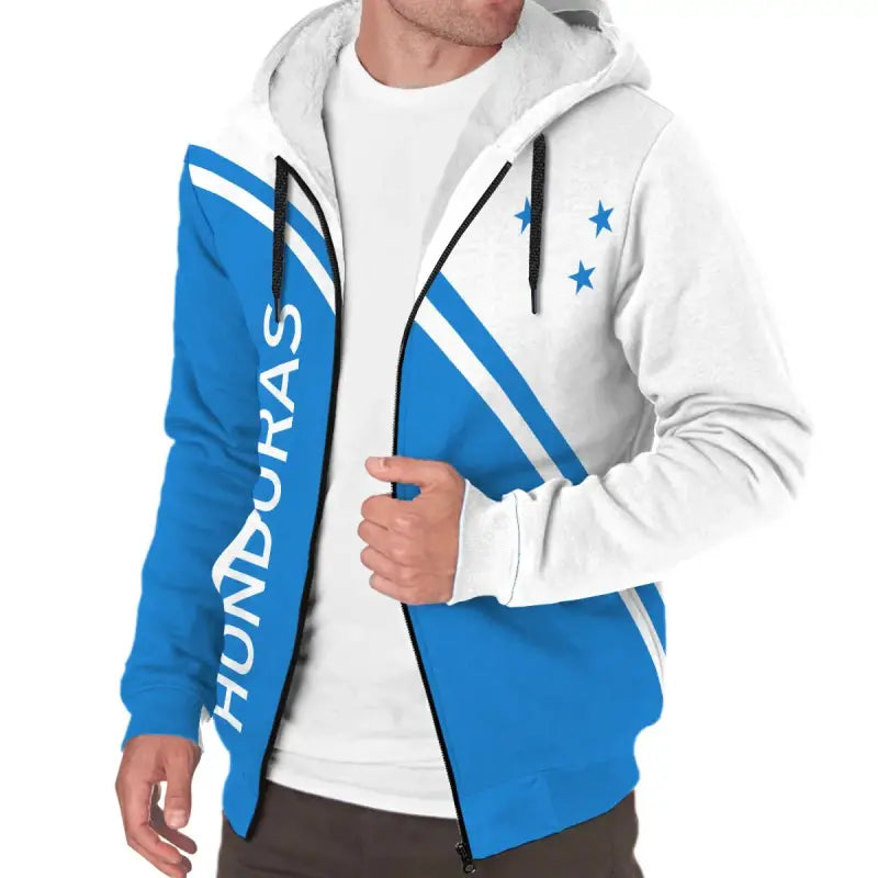 Honduras Sherpa Hoodie - Curve Version RLT8 - Wonder Print Shop