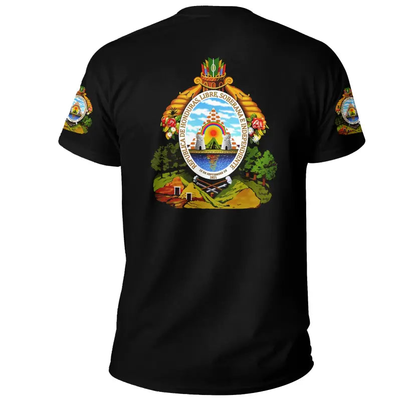 Honduras T Shirt Heartbeat Womens/Mens RLT8 - Wonder Print Shop