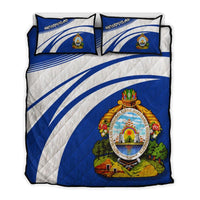 Honduras Coat Of Arms Quilt Bed Set Cricket RLT8 - Wonder Print Shop