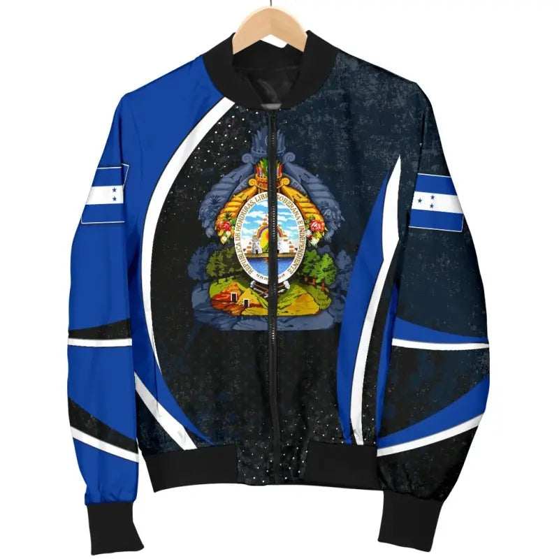 Honduras Womens Bomber Jackets - Honduras Spirits RLT8 - Wonder Print Shop