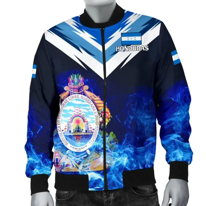 Honduras Mens Bomber Jacket New Release RLT8 - Wonder Print Shop