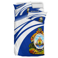 Honduras Coat Of Arms Bedding Set Cricket RLT8 - Wonder Print Shop