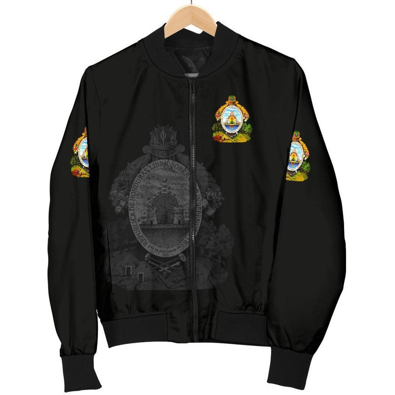 Honduras Womens Bomber Jacket RLT8 - Wonder Print Shop