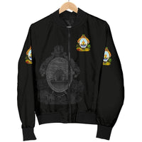 Honduras Womens Bomber Jacket RLT8 - Wonder Print Shop