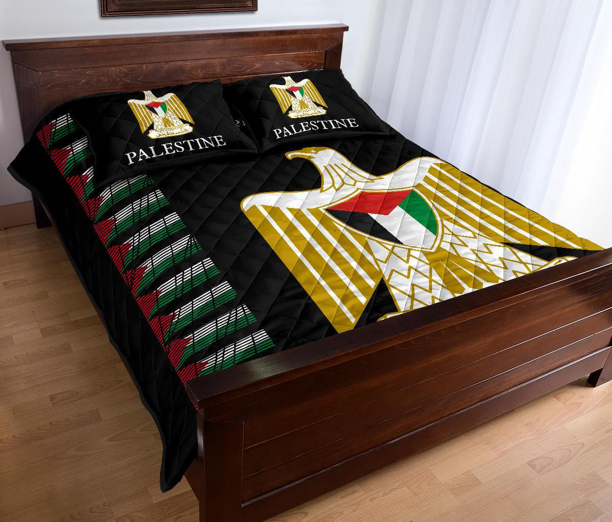 Palestine United Quilt Bed Set RLT13 - Wonder Print Shop