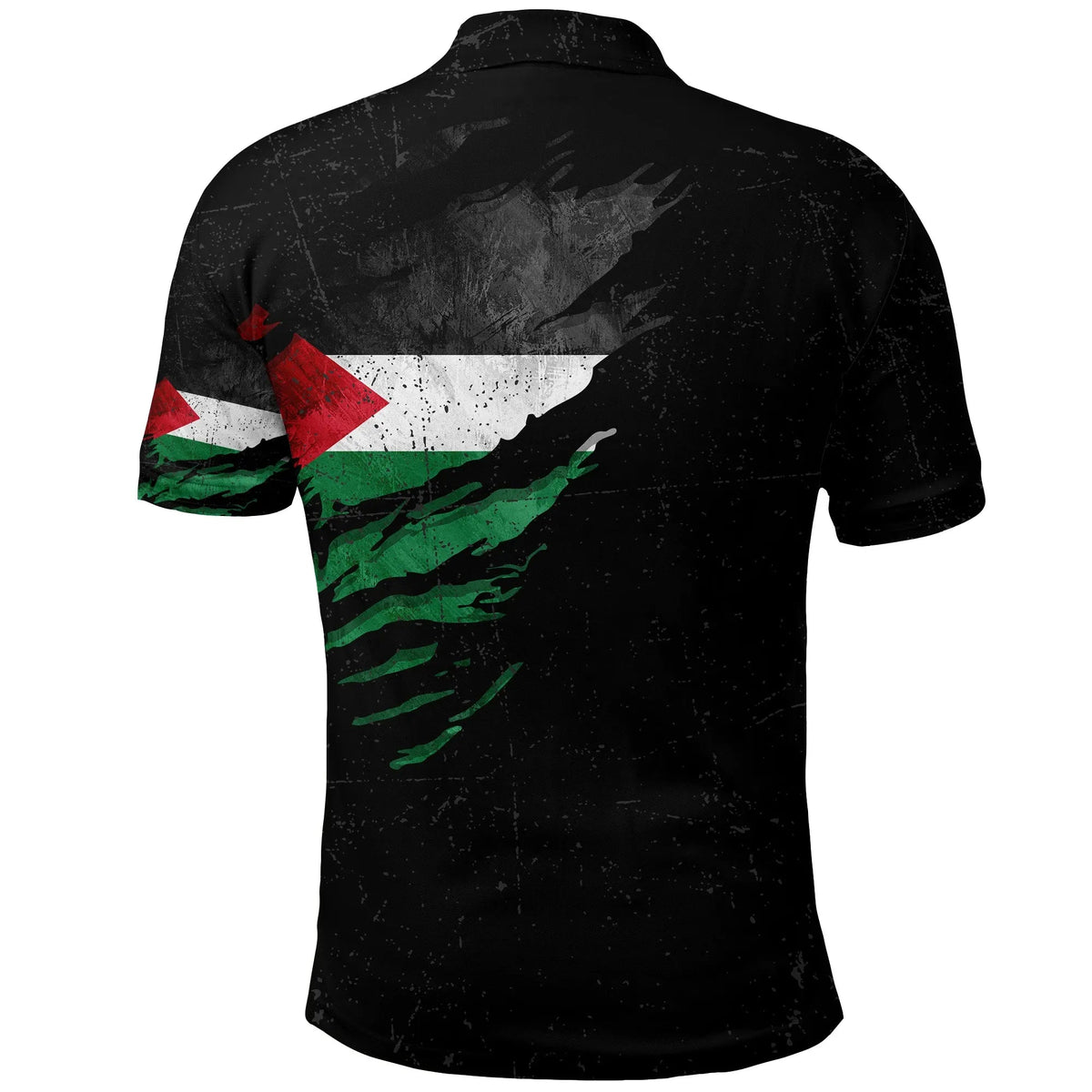 Palestine In Me Polo Shirt Special Grunge Style RLT13 - Wonder Print Shop