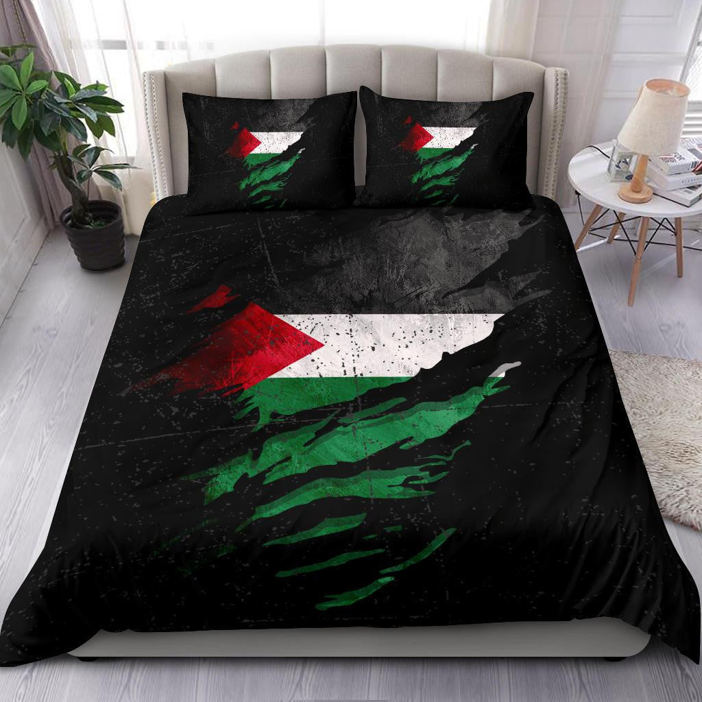 Palestine In Me Bedding Set Special Grunge Style RLT13 - Wonder Print Shop