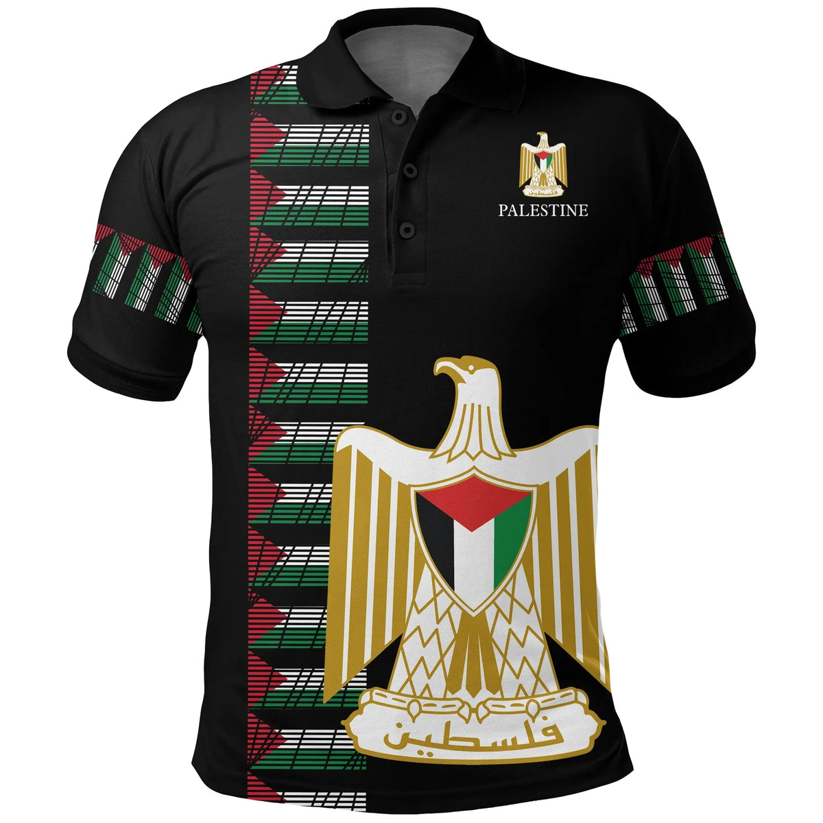 Palestine United Polo Shirt RLT13 - Wonder Print Shop