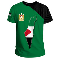 Palestine T Shirt Maps RLT13 - Wonder Print Shop