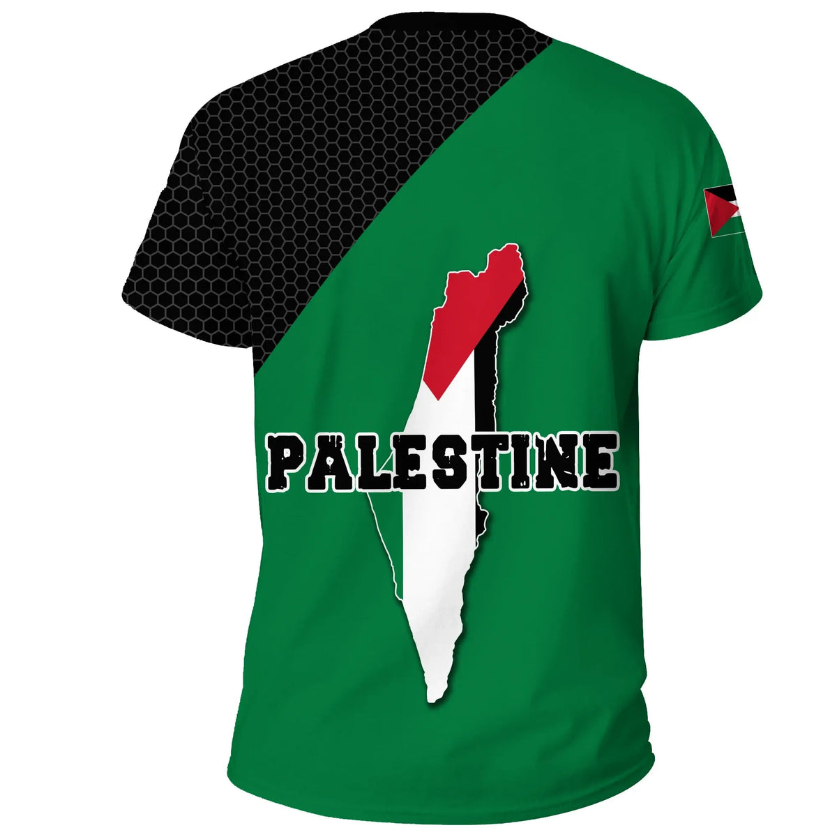 Palestine T Shirt Maps RLT13 - Wonder Print Shop