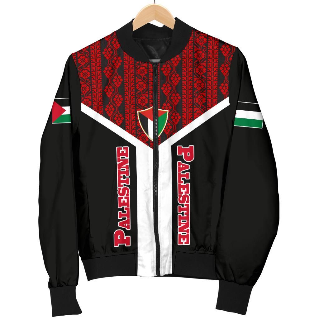 Palestine Bomber Jacket Rising Women RLT13 - Wonder Print Shop