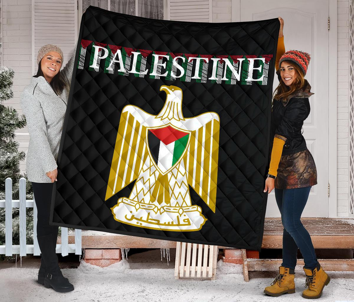 Palestine United Premium Quilt RLT13 - Wonder Print Shop
