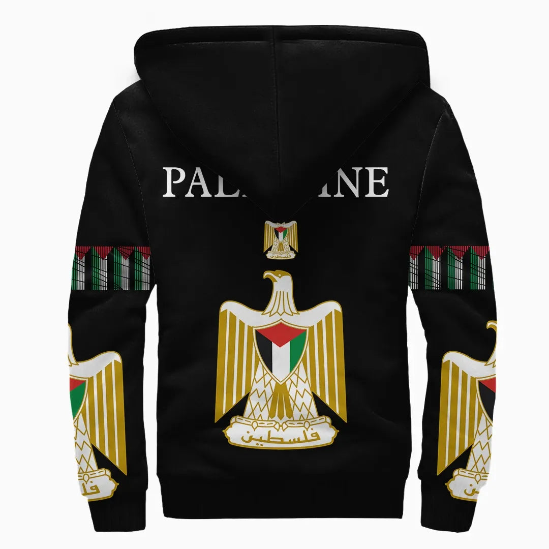 Palestine United Sherpa Hoodie RLT13 - Wonder Print Shop