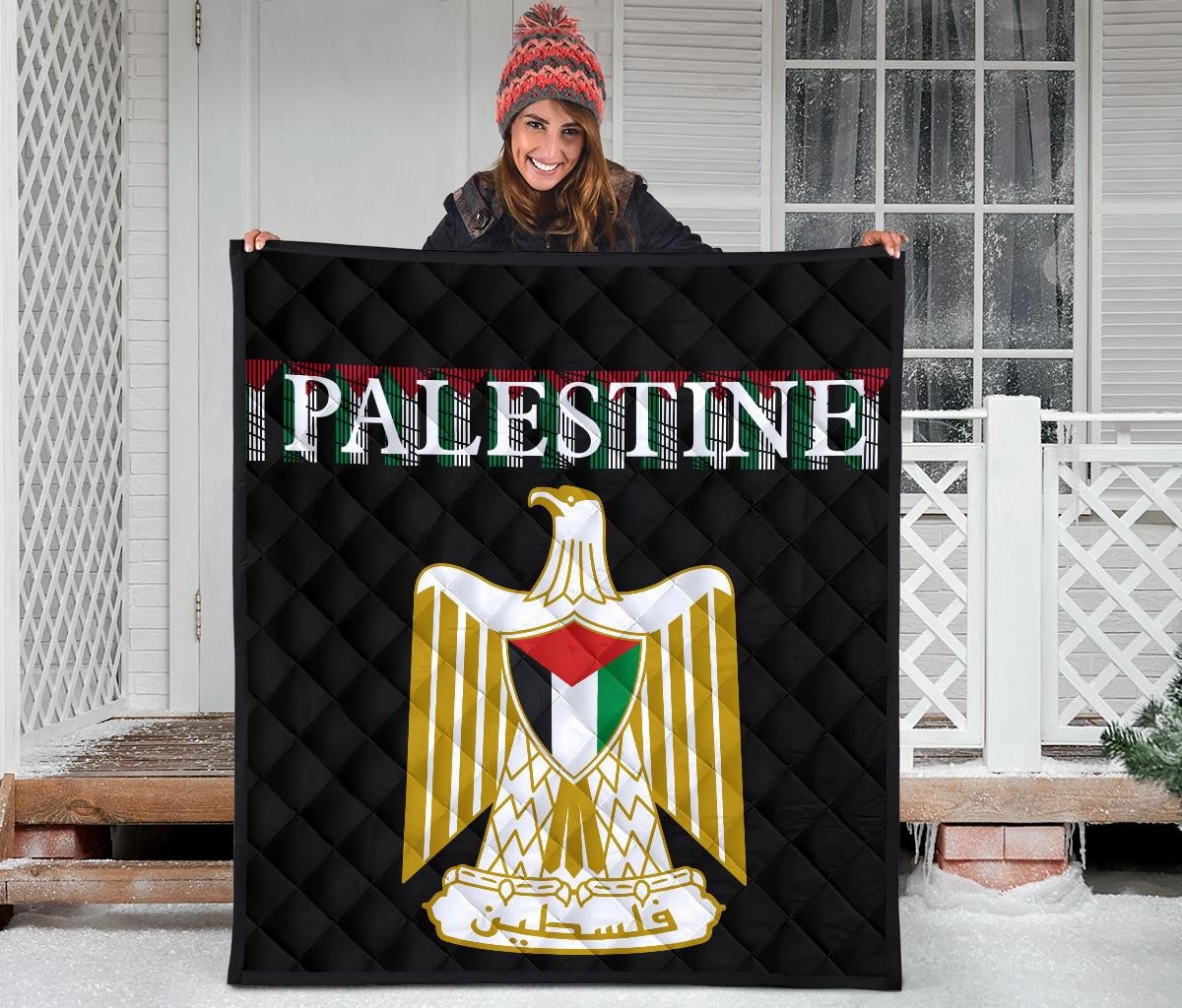 Palestine United Premium Quilt RLT13 - Wonder Print Shop