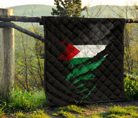 Palestine In Me Premium Quilt Special Grunge Style RLT13 - Wonder Print Shop
