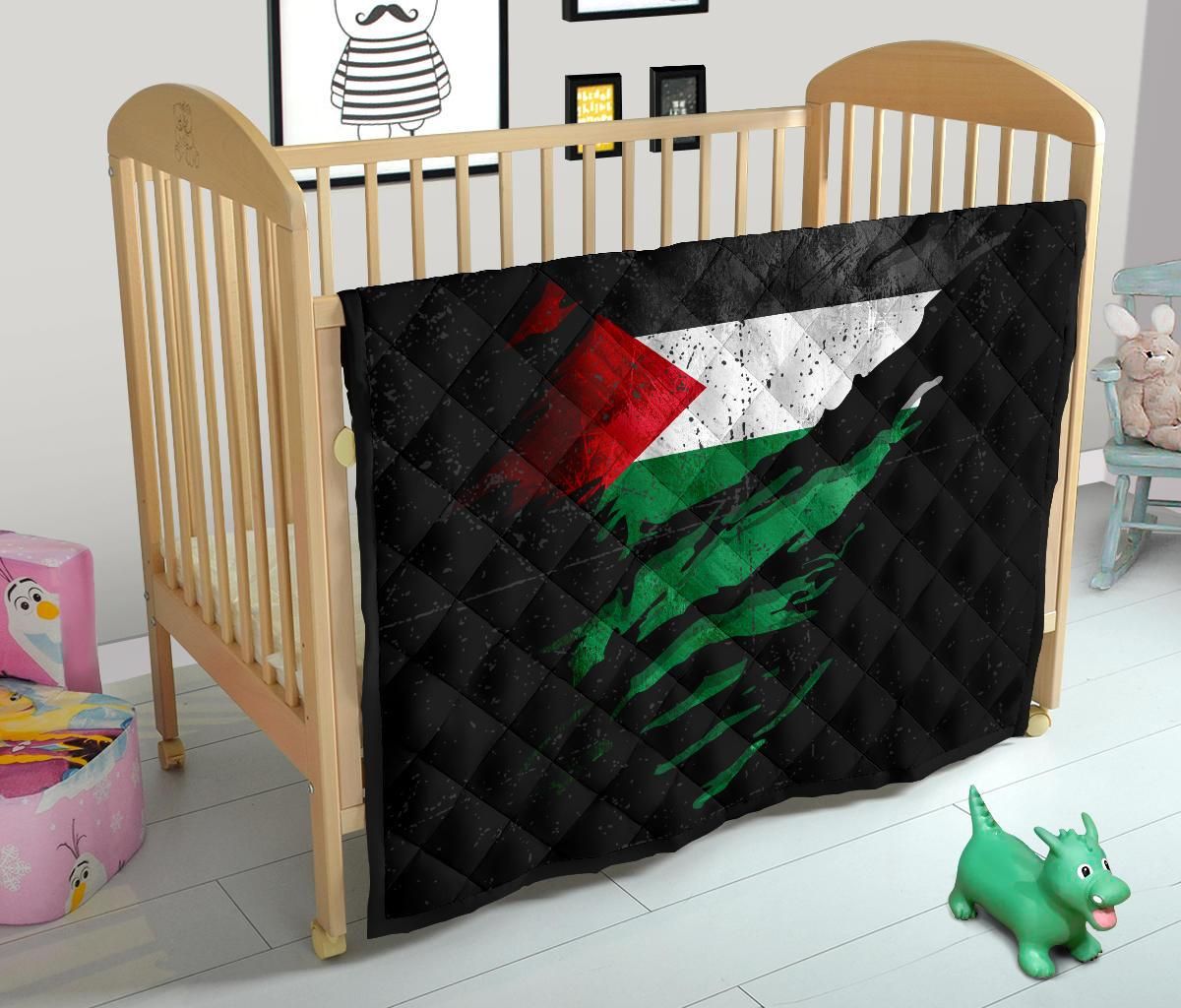 Palestine In Me Premium Quilt Special Grunge Style RLT13 - Wonder Print Shop