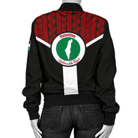 Palestine Bomber Jacket Rising Women RLT13 - Wonder Print Shop