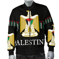 Palestine United Men's Bomber Jacket RLT13 - Wonder Print Shop