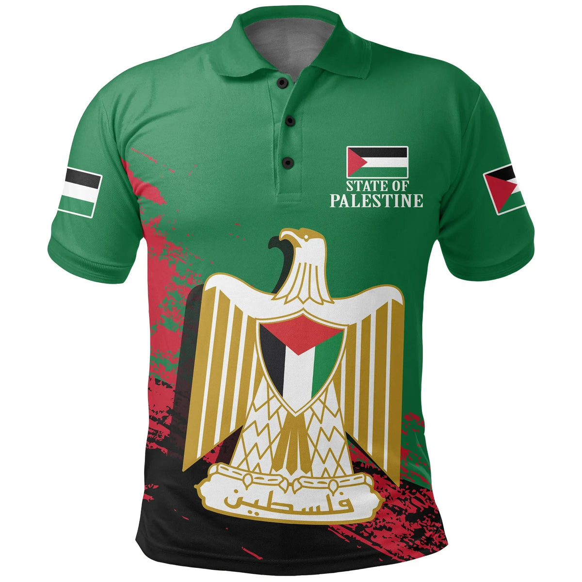 State of Palestine Polo Shirt Special RLT13 - Wonder Print Shop