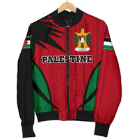 Palestine Bomber Active Men RLT13 - Wonder Print Shop