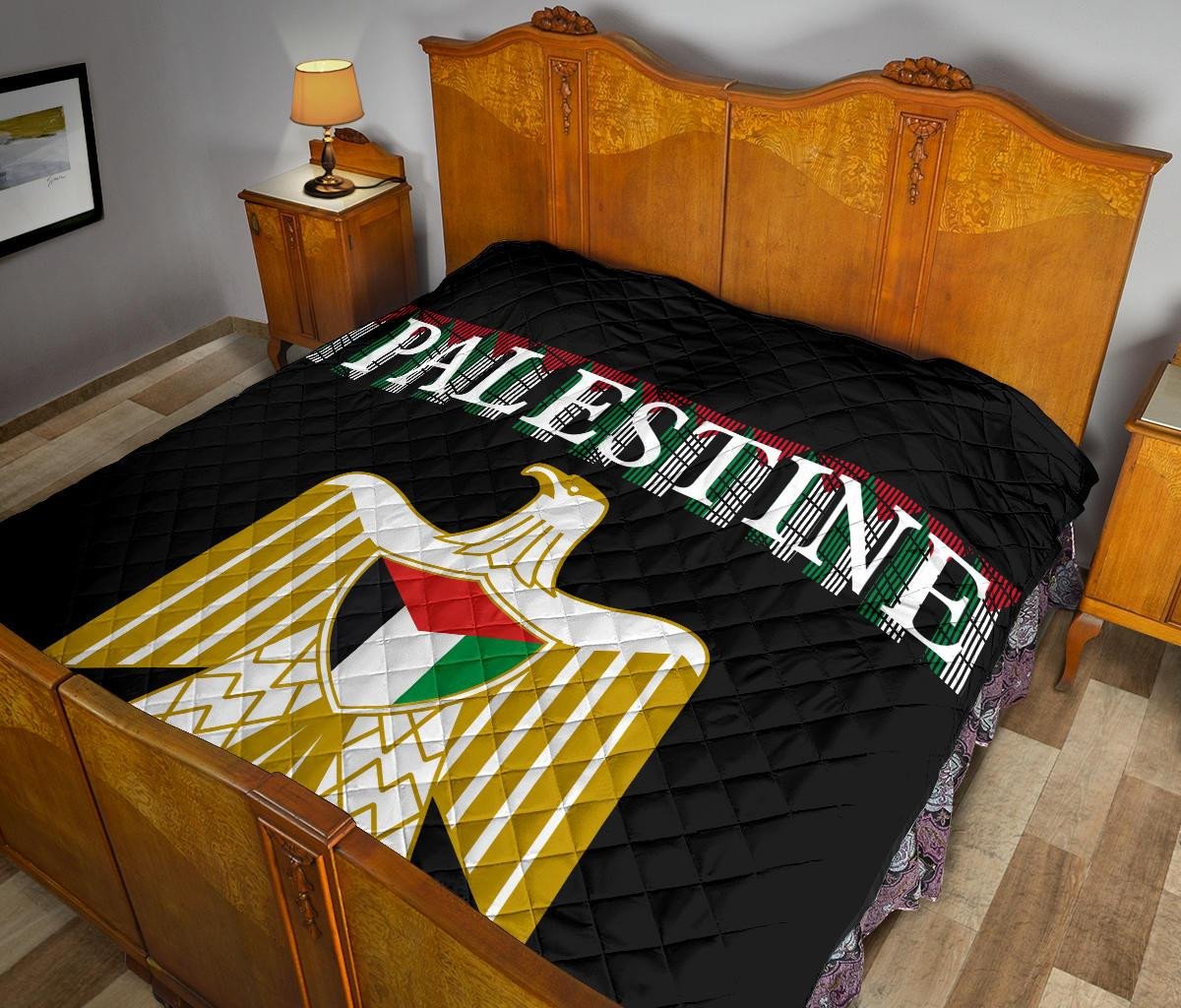 Palestine United Premium Quilt RLT13 - Wonder Print Shop