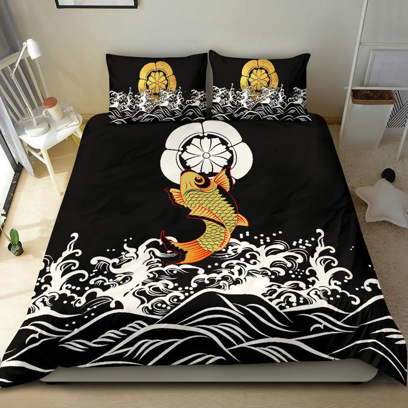 The Golden Koi Fish Bedding Set RLT8 - Wonder Print Shop