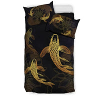 Japanese Koi Fish Bedding Set RLT8 - Wonder Print Shop