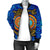 Koi Fish Womens Bomber Jacket - Koi Fish Yin Yang RLT8 - Wonder Print Shop