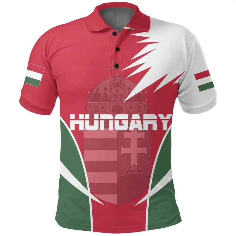 Hungary Polo Shirt Active RLT8 - Wonder Print Shop
