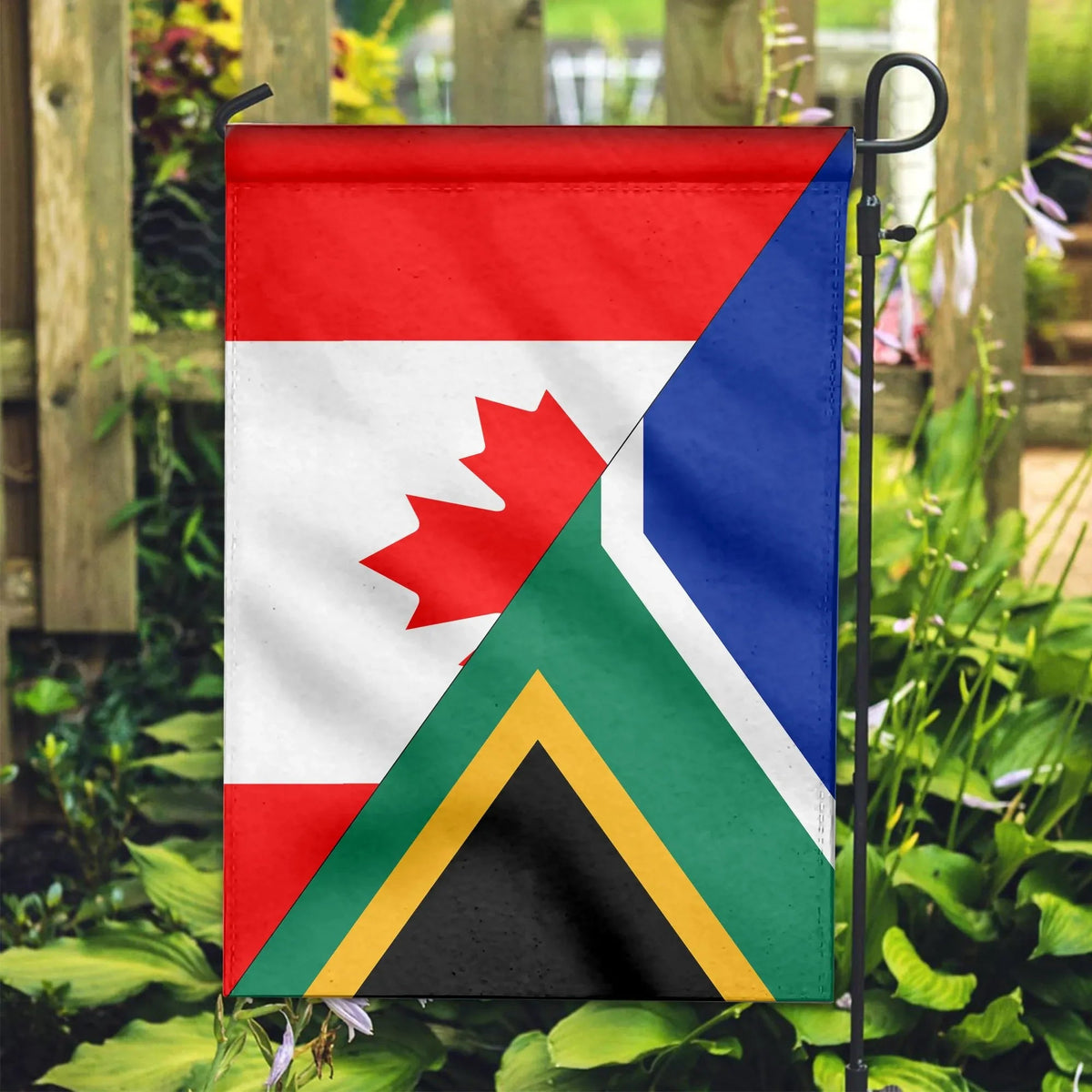Canada Flag With South Africa Flag RLT8 - Wonder Print Shop