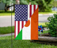 Us Flag With Niger Flag RLT8 - Wonder Print Shop