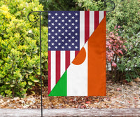 Us Flag With Niger Flag RLT8 - Wonder Print Shop
