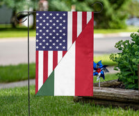 US Flag with Hungary Flag RLT8 - Wonder Print Shop