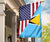 us-flag-with-saint-lucia-flag