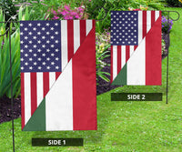 US Flag with Hungary Flag RLT8 - Wonder Print Shop