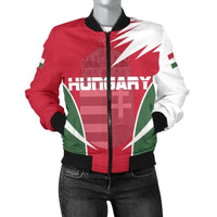 Hungary Active Womens Bomber Jacket RLT8 - Wonder Print Shop