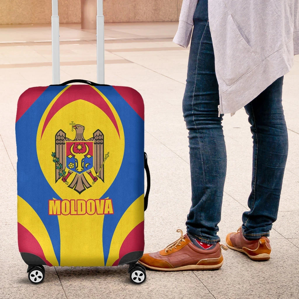 Moldova Luggage Covers Action Flag A15 RLT13 - Wonder Print Shop