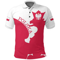 Poland Polo Shirt Flag Jersey RLT7 - Wonder Print Shop