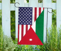 US Flag with Jordan Flag RLT8 - Wonder Print Shop