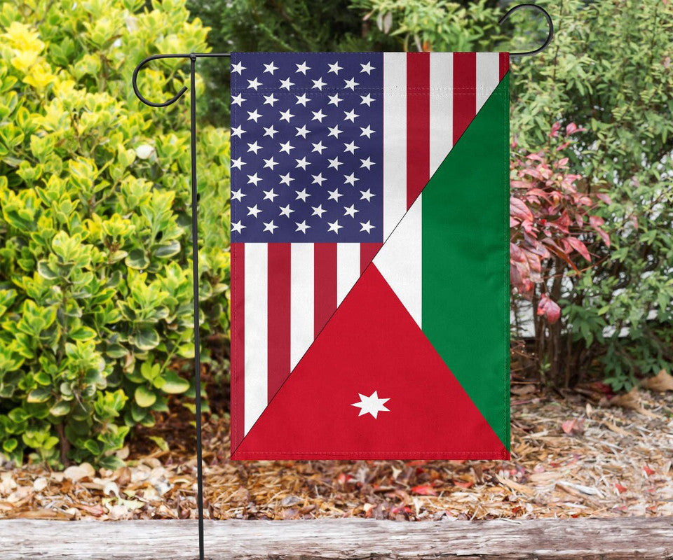 US Flag with Jordan Flag RLT8 - Wonder Print Shop