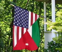 US Flag with Jordan Flag RLT8 - Wonder Print Shop