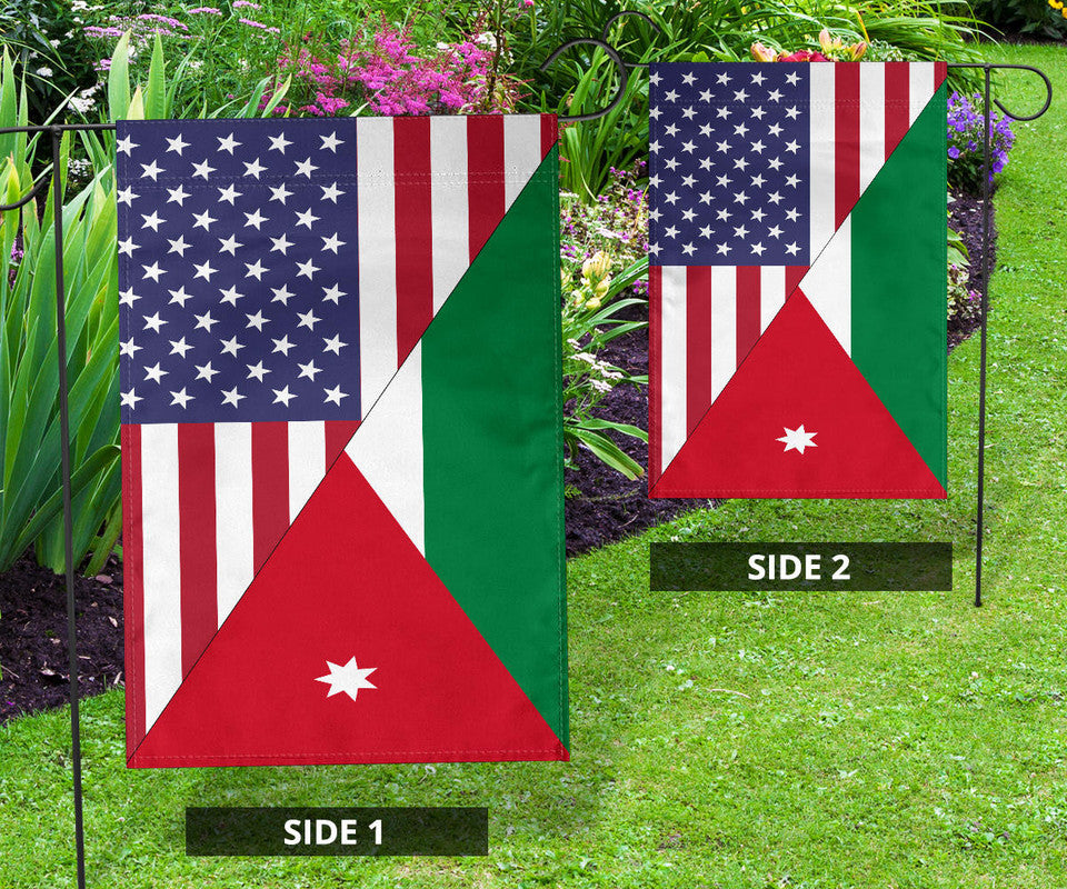 US Flag with Jordan Flag RLT8 - Wonder Print Shop