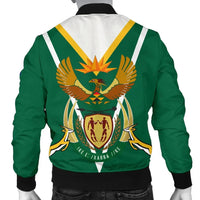 South Africa Mens Bomber Jacket Coat Of Arms RLT8 - Wonder Print Shop