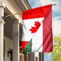 Canada Flag With Hungary Flag RLT8 - Wonder Print Shop