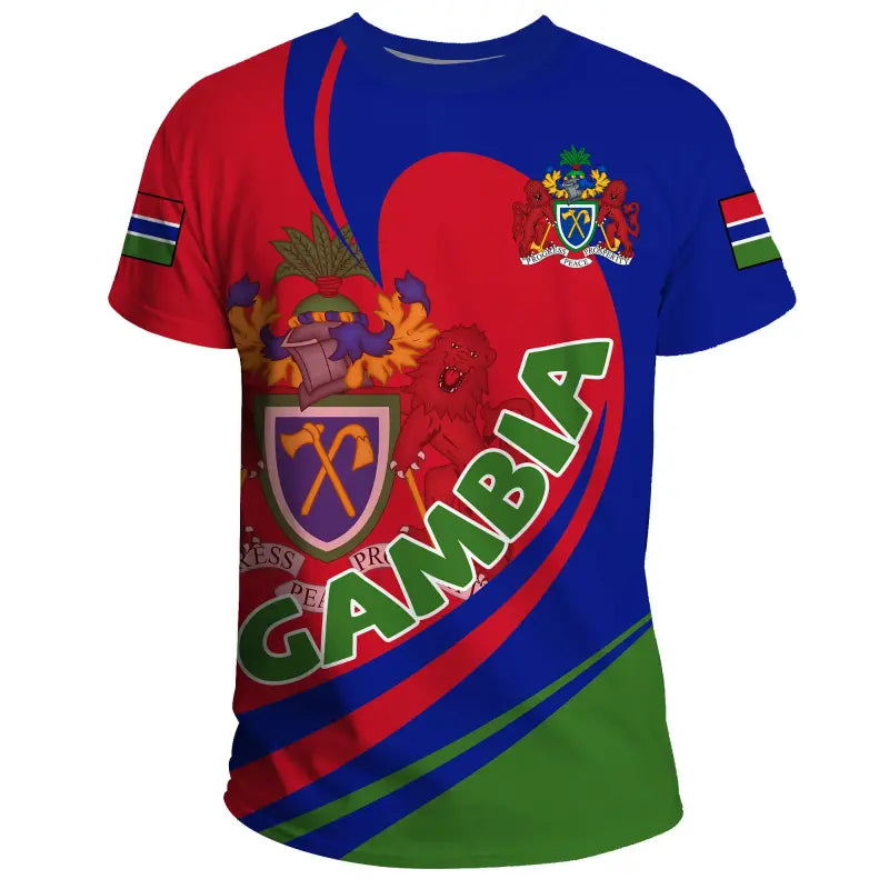 Gambia T Shirt Lattar RLT12 - Wonder Print Shop