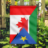 Canada Flag With South Sudan Flag RLT8 - Wonder Print Shop